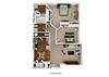 2 Bedroom 2 Bathroom Non-Renovated